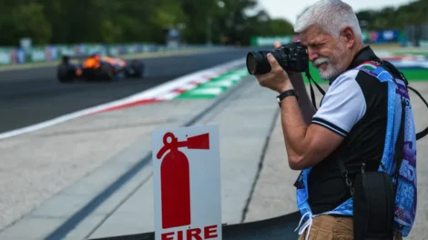 Fotógrafo misterioso em GP de F1 era um presidente da República