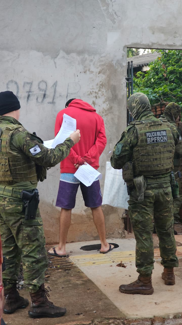 Gaeco cumpre mandados contra organização criminosa na região noroeste; investigações começaram em 2025