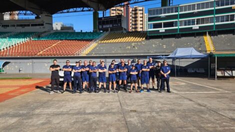 Guarda Civil Municipal de Maringá realiza Teste de Aptidão Física no Estádio Willie Davids