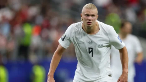Haaland, jogador da Noruega que eliminou o Brasil da Copa, já cantou rap