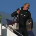 Haaland volta para casa com um guaxinim debaixo do braço; veja