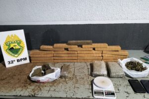 Homem é preso pela ROTAM com mais de 16 quilos de maconha em Paiçandu