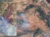 Imagem de satélite revela nuvem de fumaça sobre a Espanha