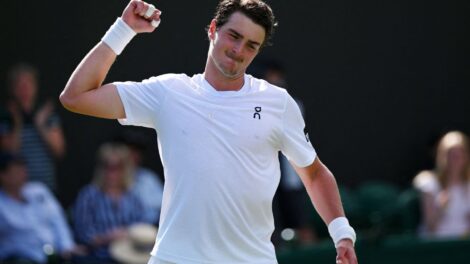 João Fonseca crava segunda vitória no Torneio de Wimbledon, em Londres
