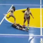Jogadora é suspensa por 5 anos após chutar cabeça de adversária no futsal