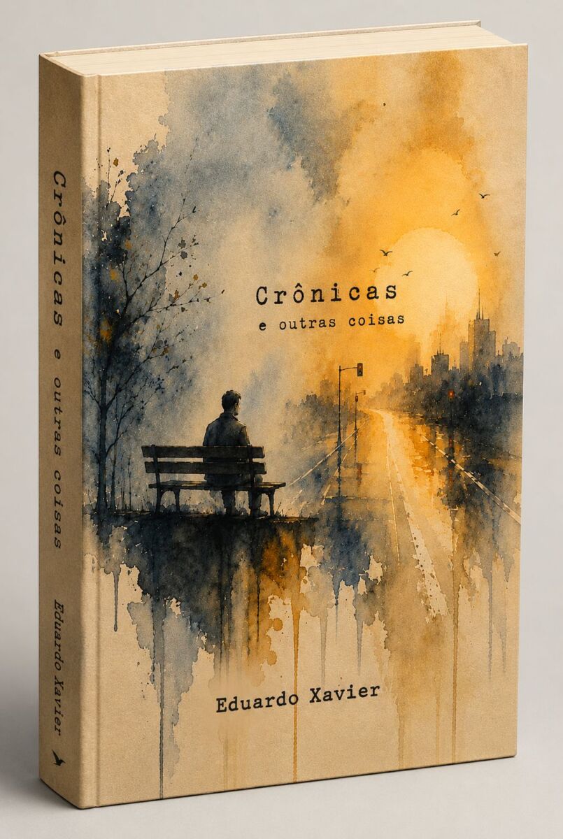 Jornalista Eduardo Xavier lança livro "Crônicas e Outras Coisas" em Maringá
