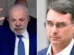 Lula e Flávio Bolsonaro empatam em simulação de 2º turno, aponta pesquisa Futura/Apex