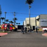 Motociclista é intubada após acidente na Avenida Carlos Borges