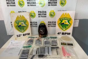 Operação contra o tráfico prende homem e desarticula estufa de maconha na região de Maringá