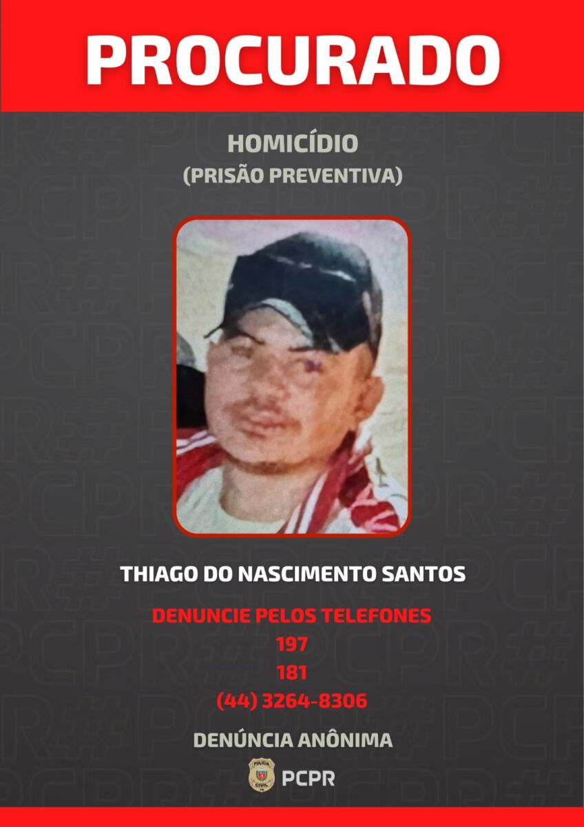 Polícia Civil divulga identidade de homem envolvido em homicídio que tirou a vida de adolescente em Sarandi