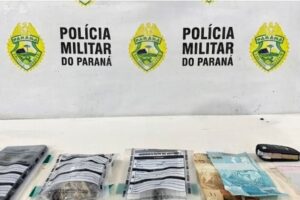 Polícia Militar prende homem por tráfico de drogas no Parque Hortência em Maringá