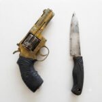 Polícia militar apreende arma branca e simulacro no Conjunto Odwaldo Bueno em Maringá