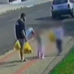 “Revoltada e assustada”: diz mãe de menina que levou chute do pai