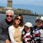 Richard Gere e Alejandra Silva mostram raras imagens em família