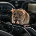 Roedores podem estar prejudicando a saúde de peças do seu carro