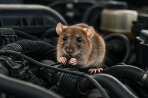 Roedores podem estar prejudicando a saúde de peças do seu carro