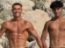 Ronaldo posa sem camisa com Cristianinho e faz provocação ao filho