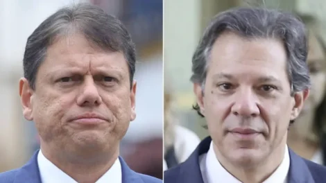 Tarcísio lidera em SP com 46%, e Haddad tem 30%, aponta Datafolha