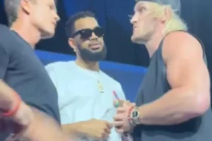 Tom Brady dá tapa em Logan Paul durante evento e alimenta rivalidade que pode acabar na WWE