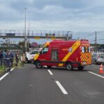 Trabalhador morre após ser atropelado na Avenida Colombo; motorista fugiu a pé do local