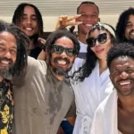 Vini Jr. encontra família de Bob Marley durante férias na Jamaica