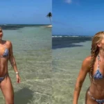 Virginia posa de biquíni na Jamaica e revela susto com ataque de tubarão