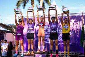 1ª Corrida Lilás reúne mais de 1,2 mil participantes em Maringá em ação contra a violência às mulheres