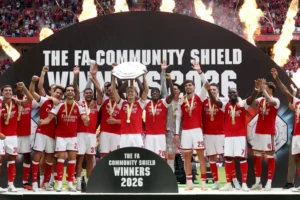 Arsenal atropela Manchester City e conquista Supercopa da Inglaterra