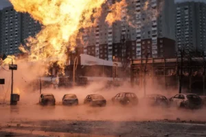 Ataque russo com mísseis balísticos em Kyiv deixa 9 mortos