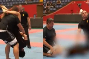 Atleta de jiu-jitsu perde movimentos após sofrer golpe ilegal em competição
