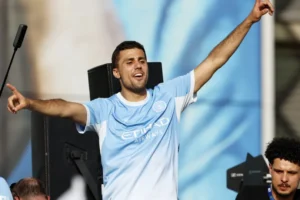 Barcelona acerta com Rodri por até € 75 milhões, diz jornal