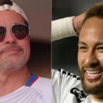 Brad Pitt diz que quer dar aulas de atuação para Neymar simular melhor as faltas