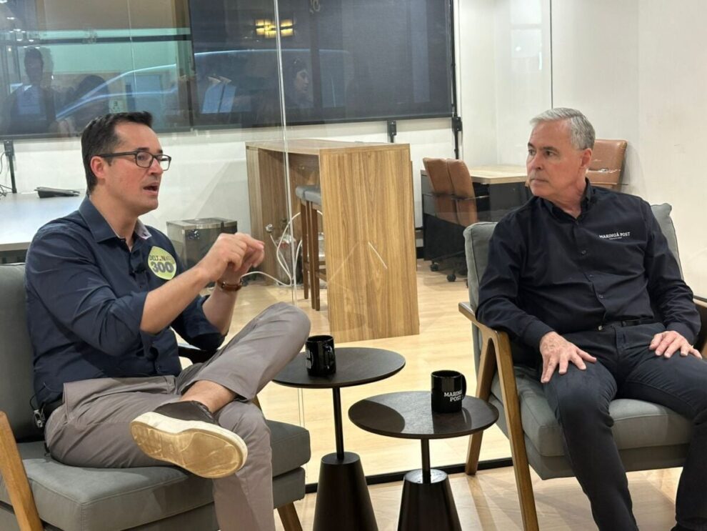 Candidato ao Senado, Deltan Dallagnol, é o primeiro entrevistado da série ‘Maringá Post - De Olho nas Urnas’
