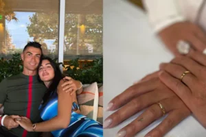 Casamento de Cristiano Ronaldo é marcado pela ausência da mãe e dos irmãos