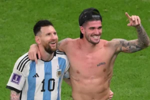 De Paul marca e homenageia pai de Messi em derrota do Inter Miami na Leagues Cup
