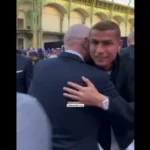 "É o meu número". Infantino encontra Cristiano Ronaldo e faz revelação