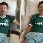 Em 1ª aparição, Lito Souza faz apelo por tratamento urgente