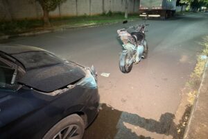 Estudante de medicina embriagado atropela motoboy, tenta fugir e é detido por populares em Maringá