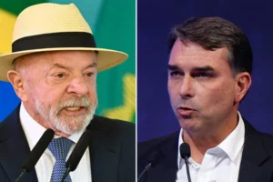Flávio Bolsonaro aciona TSE contra Lula por entrevista no Palácio da Alvorada