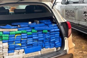 Homem de 44 anos é preso com grande carga de drogas em abordagem policial na região
