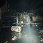Incêndio destrói barracão de fábrica de colchões em Maringá