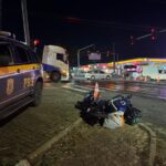 Jovem de 18 anos fica gravemente ferida após colisão entre scooter elétrica e fiorino em Maringá