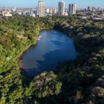 Lago do Parque do Ingá registra maior nível de água dos últimos quatro anos