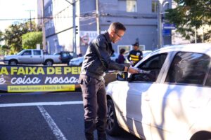 Maringá promove ações de educação para incentivar a participação de todos por um trânsito mais consciente