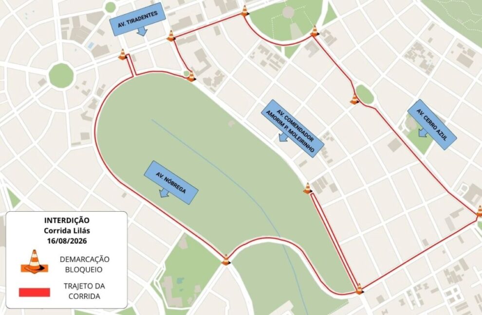 Maringá recebe 1ª Corrida Lilás neste domingo com interdições no centro