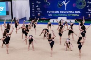 Maringá recebe Torneio Regional Sul de Ginástica Rítmica com aproximadamente 500 atletas