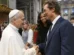 Matthew McConaughey e Camila Alves encontram papa Leão XIV no Vaticano