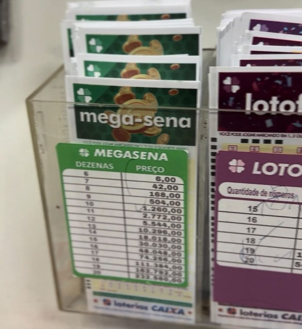 Mega-Sena sorteia R$ 150 milhões nesta quinta-feira (6); apostas vão até as 20h