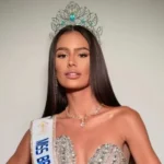 Namorado diz que miss que perdeu coroa por gravidez está em estado grave