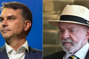 No 1º turno, Lula tem 41% e Flávio Bolsonaro tem 37%, em empate técnico, aponta BTG/Nexus